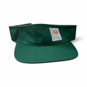 Jamba Juice Uniform Visor Hat Unisex Green,  One Size